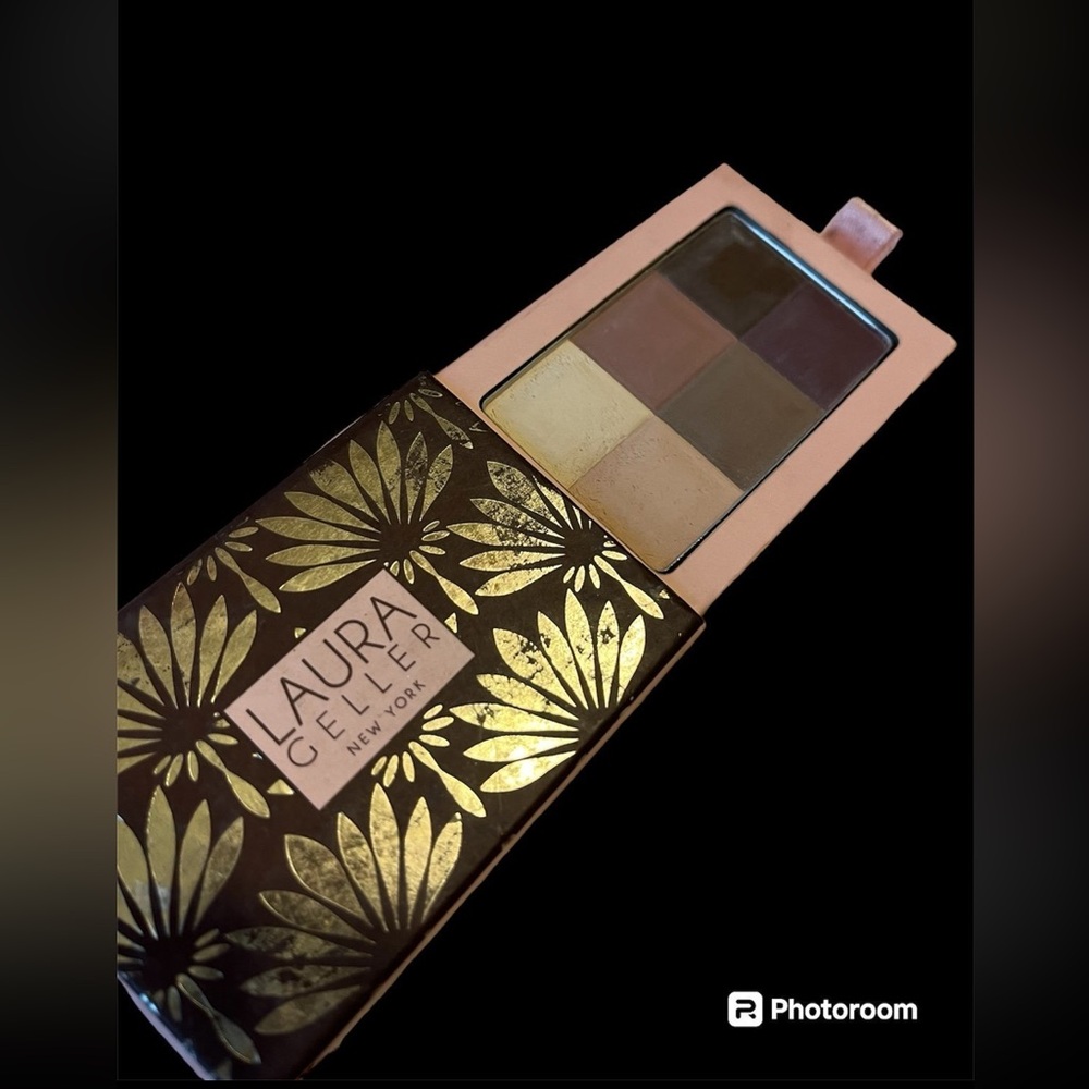 Laura Geller•NEW!! 6 SHADE BAKED EYE SHADOW Palette (Mocha .35oz) - Picture 3 of 7